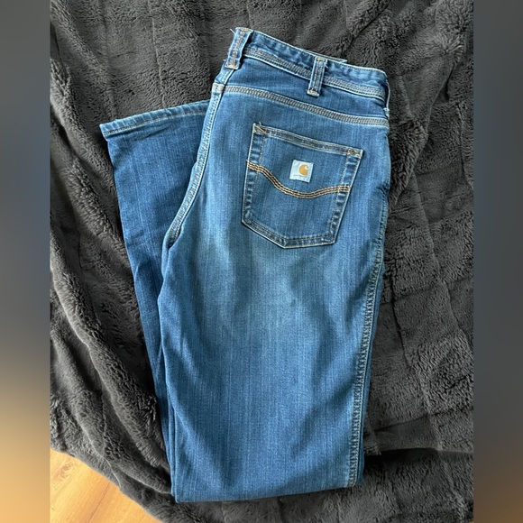 Carhartt flannel lined pants Size 6 Tall - Picture 2 of 5